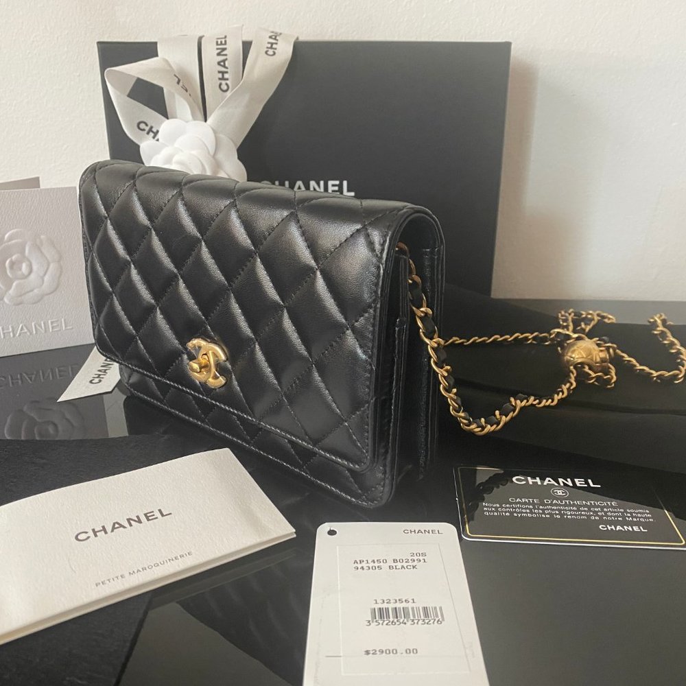 Chanel Clutch on Chain Mini Flap Bag WOC - Picture 2 of 14